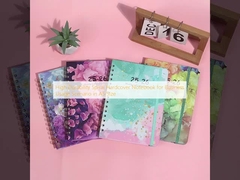 High Durability Spiral Hardcover Notebook for Business Usage Scenario in A5 Size