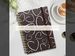 Custom Journal Notebook with Hardcover Cover Material and Custom Cover Art Personalization Option