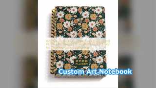 Custom Spiral Notebook Personalized Art Journal
