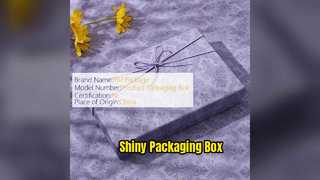 Shiny CMYK Product Packaging Box